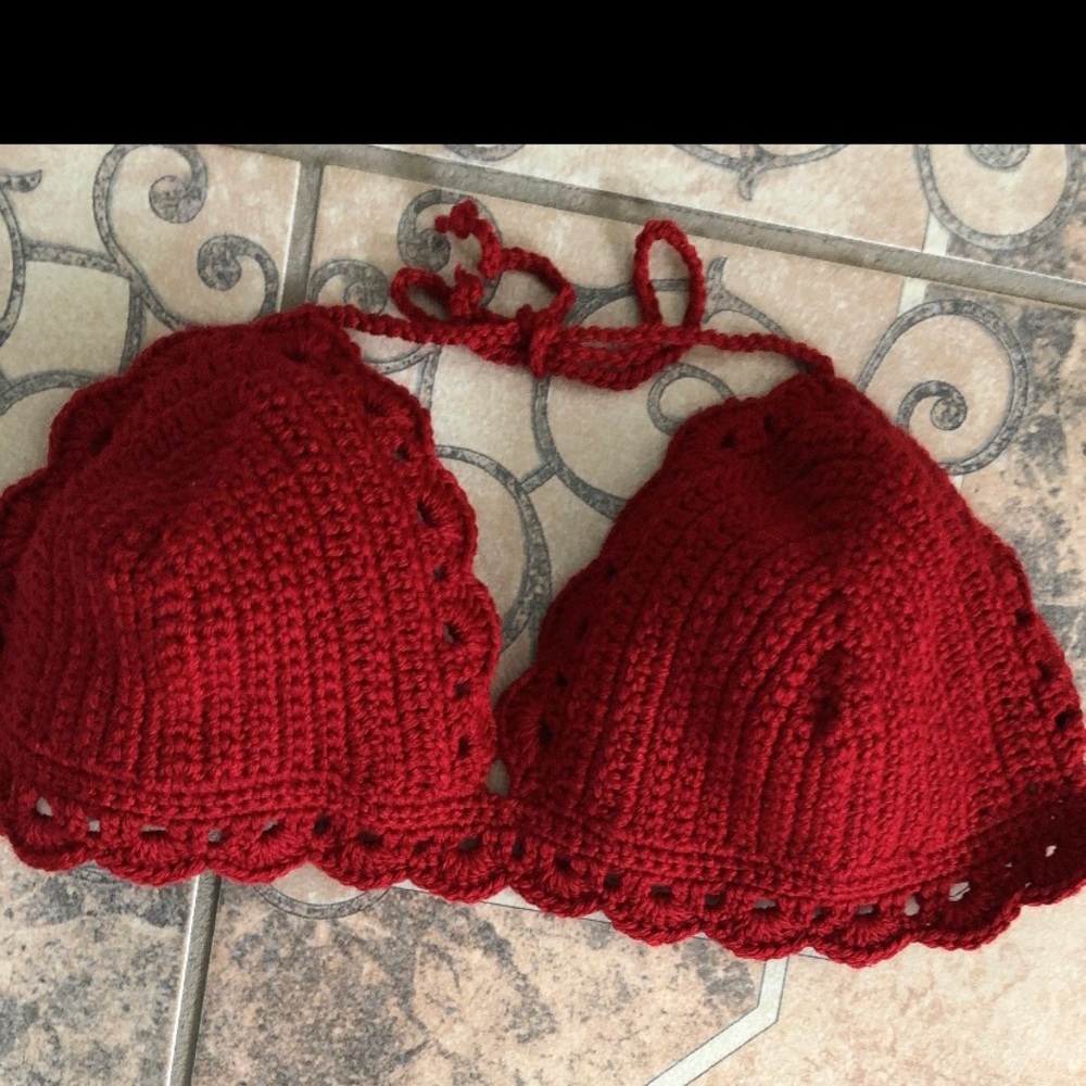 Handmade bikini top